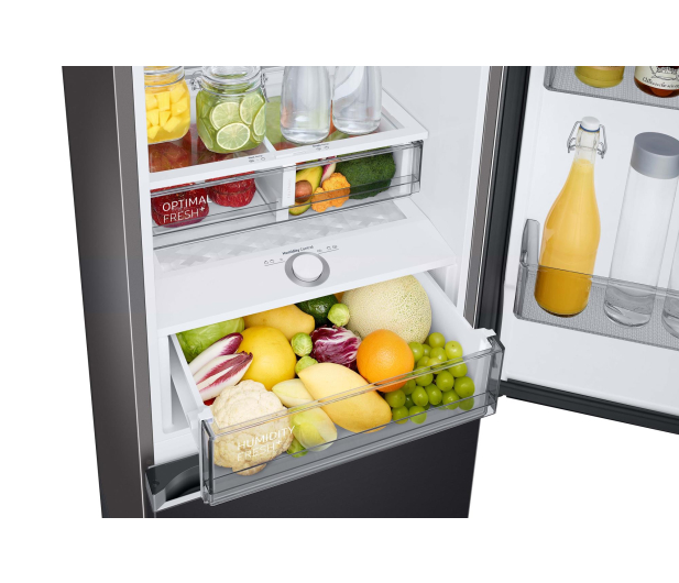 Lodówka Samsung RB34C775CB1 EF No Frost 185,3cm Grafitowa Stal Komora Zero Metal Cooling AI 340L - 1521984 - zdjęcie 8
